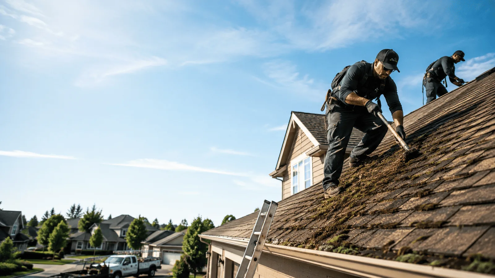 Roof Moss Removal in Manteca, CA near me